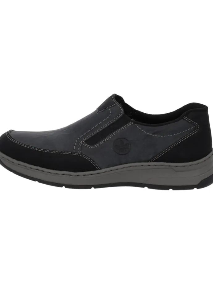 Slipper in schwarz/graphit