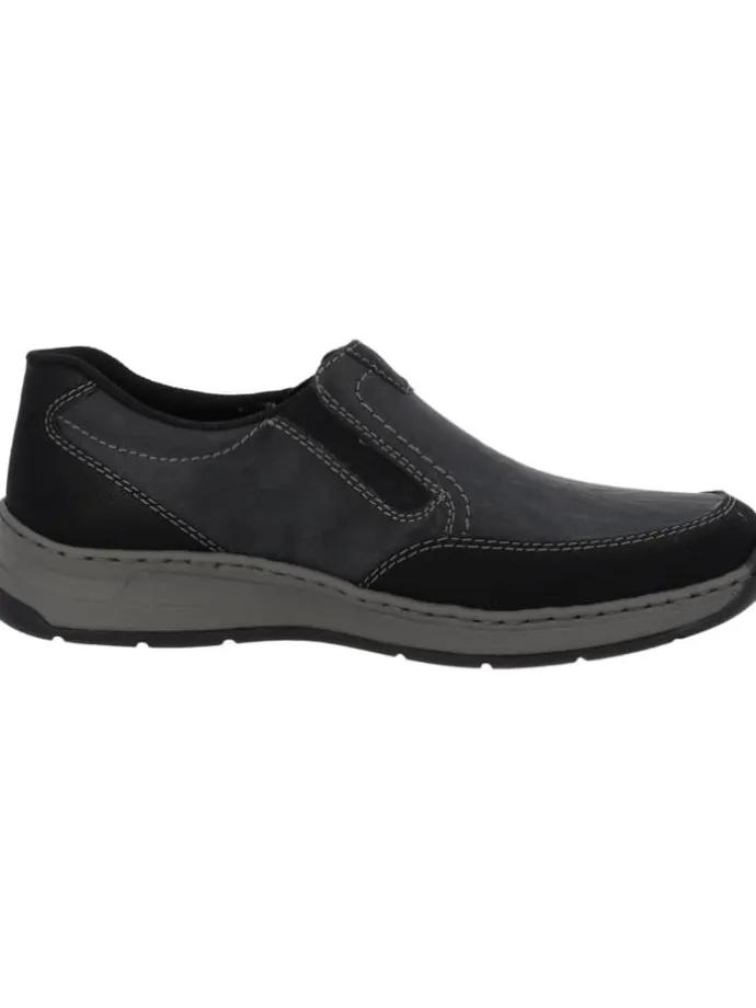 Slipper in schwarz/graphit
