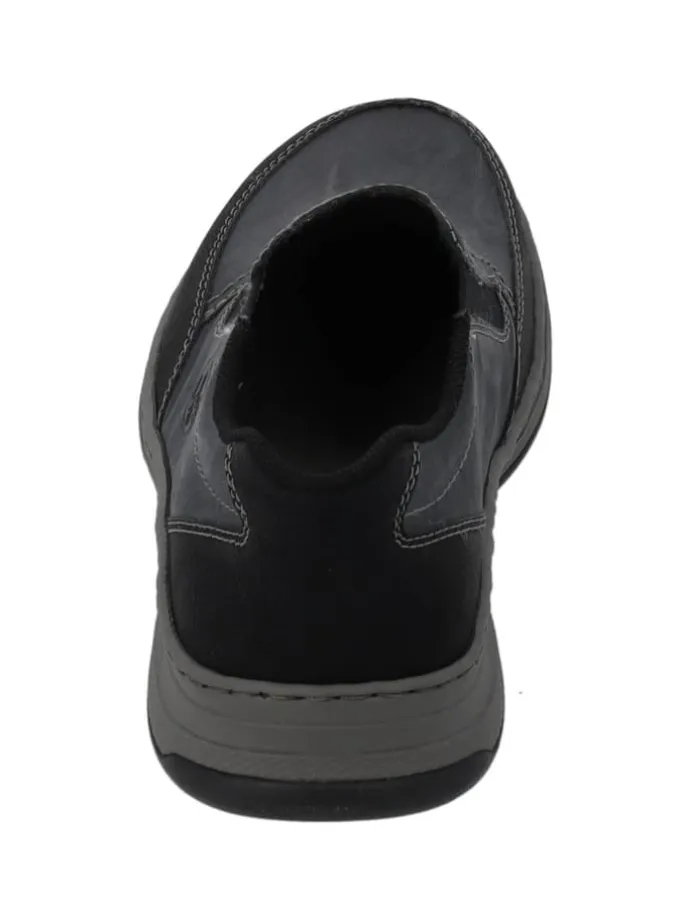 Slipper in schwarz/graphit