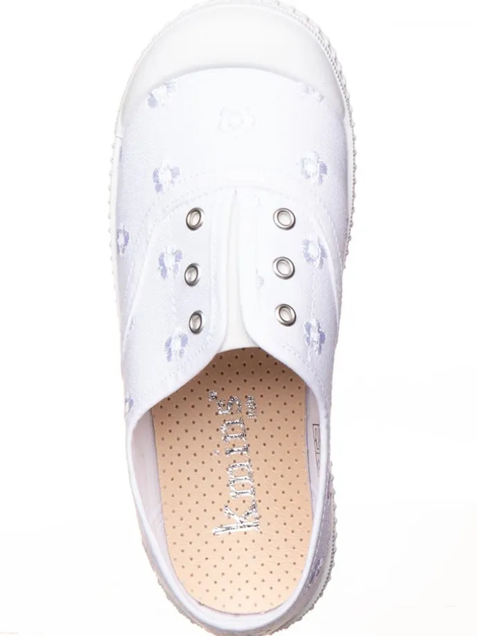 Slipper in Weiß