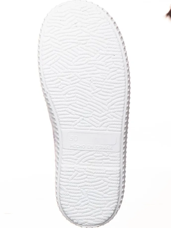 Slipper in Weiß
