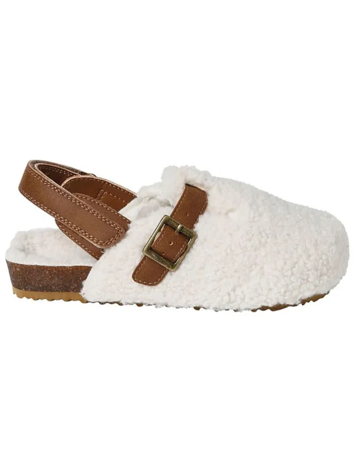 Slipper in Weiß