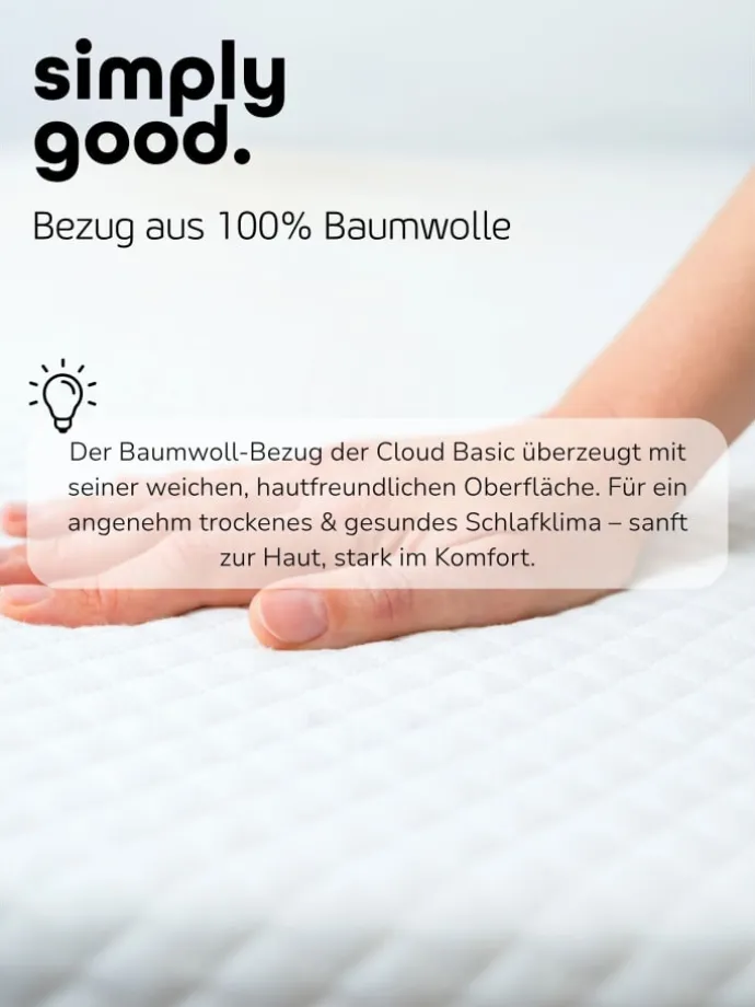 Sämann Babymatratze für Babybett Basic delight