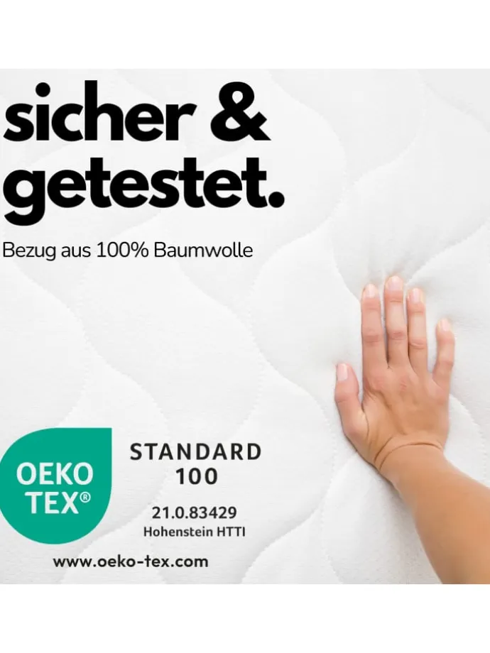 Sämann Babymatratze für Laufgitter 6-eckig, CLOUD Basic