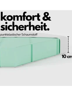 Sämann Babymatratze für Laufgitter 6-eckig CLOUD SleepPlus