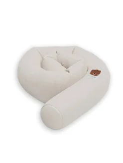 Sämann Nestchenschlange Cozy "Cute Tiger Coconut Milk" 190 cm Bettschlange