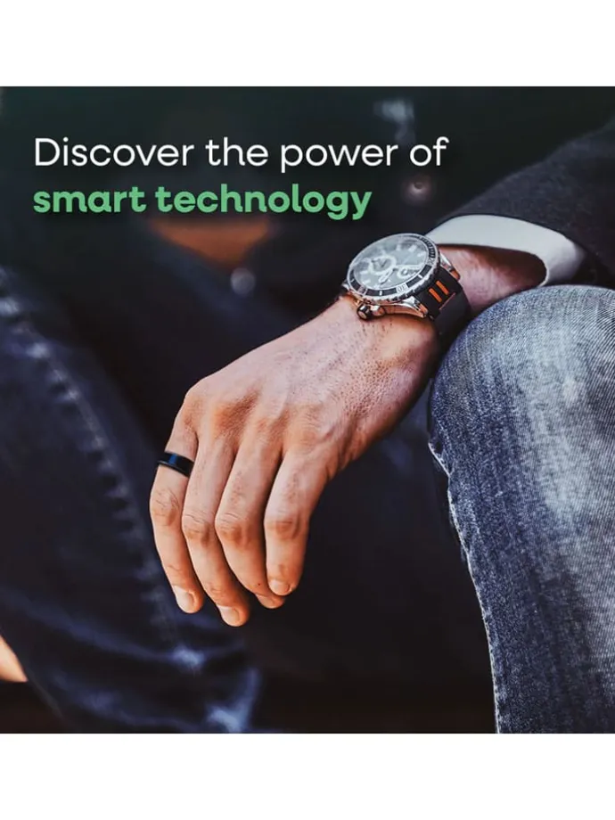 Smart-Ring "Core Pro" in Silber