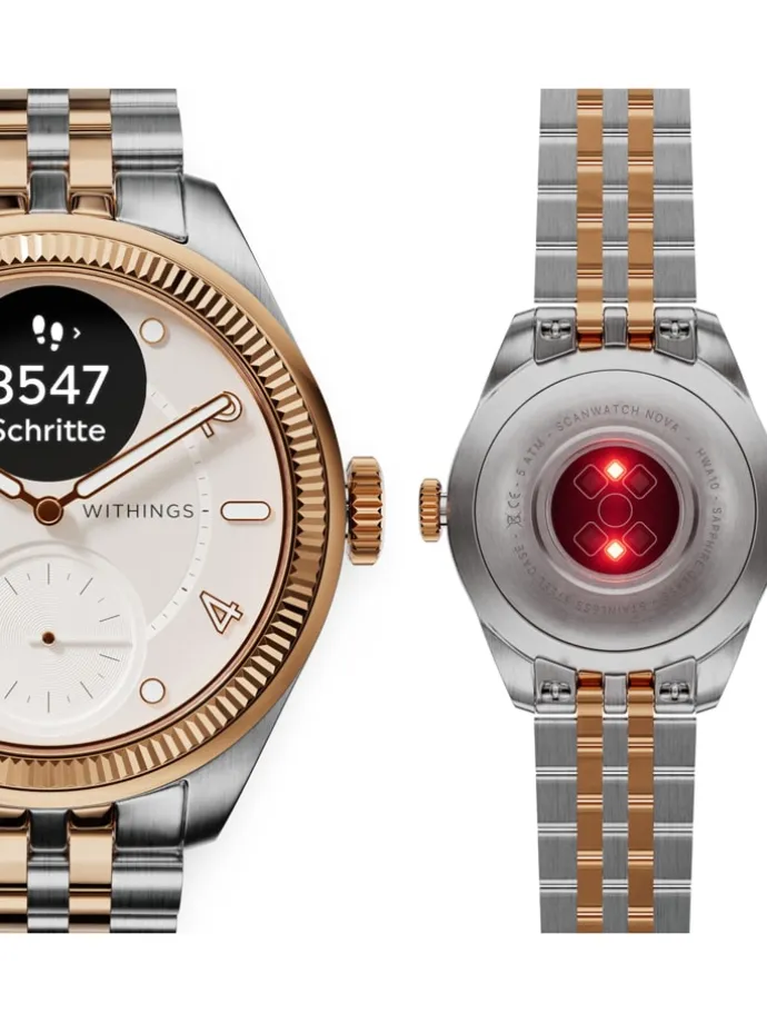 Smartwatch "Brilliant" in Gold/ Silber