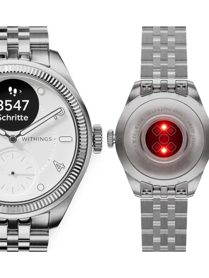 Smartwatch "Brilliant" in Silber