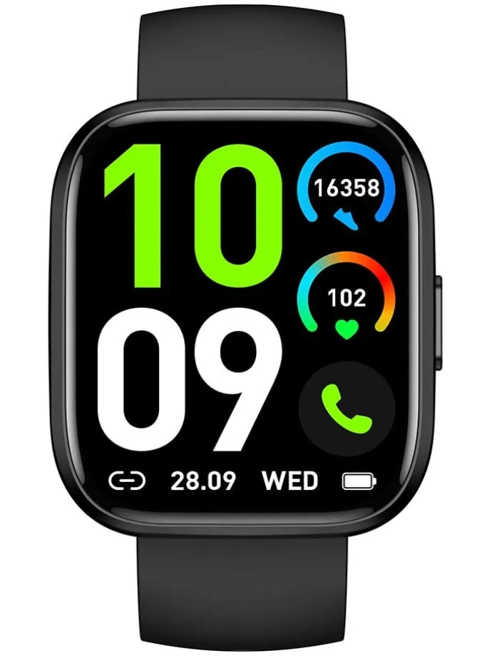 Smartwatch in Schwarz