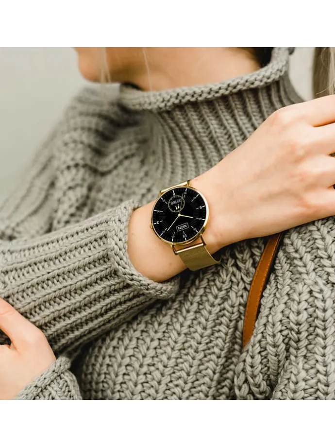 Smartwatch "Siona 2 ultra flach" in Gold
