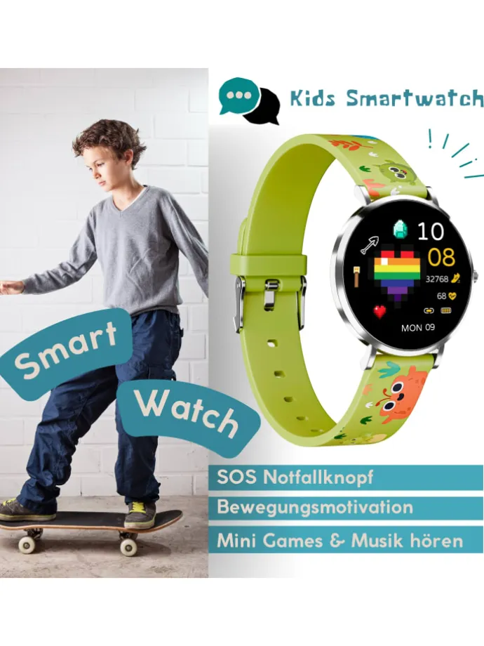 SMARTWATCH XCOAST KIDS LINO-Time Grün