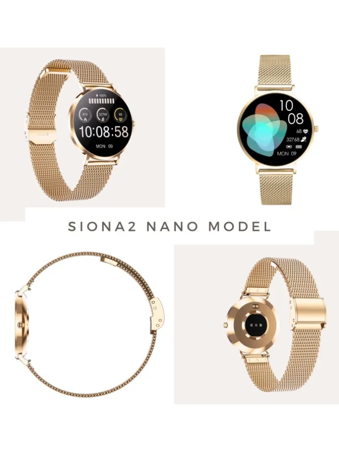 SMARTWATCH XCOAST SIONA2 Nano Tel. Rose