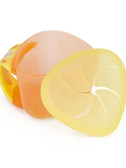 Snackbox für unterwegs orange