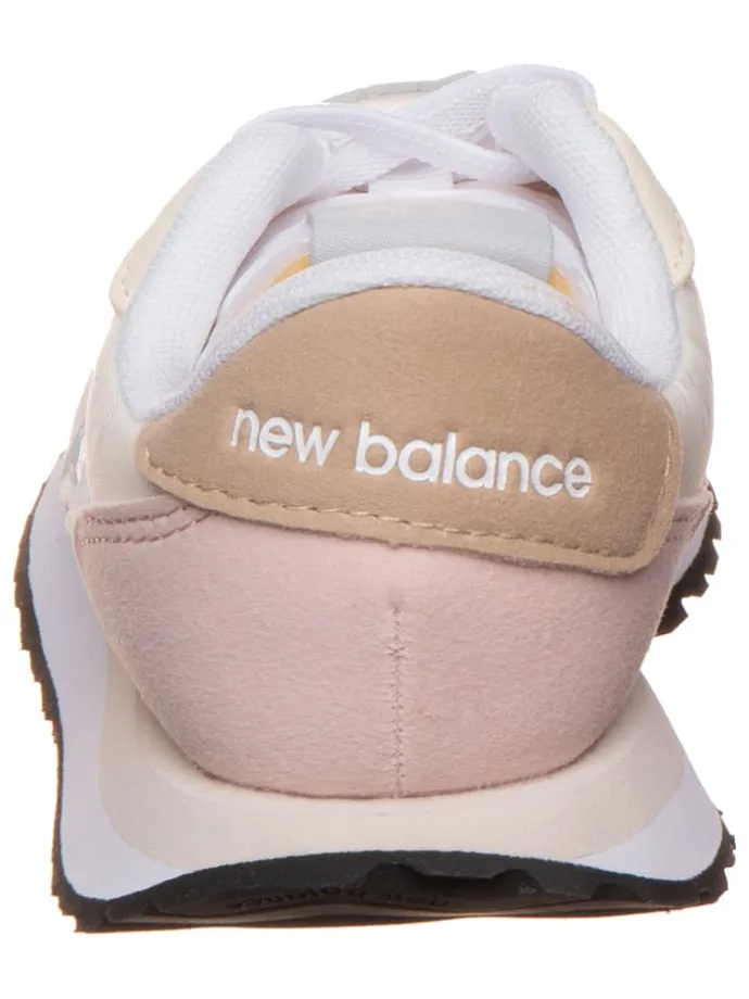 Sneakers "237" in Creme/ Rosa/ Hellblau