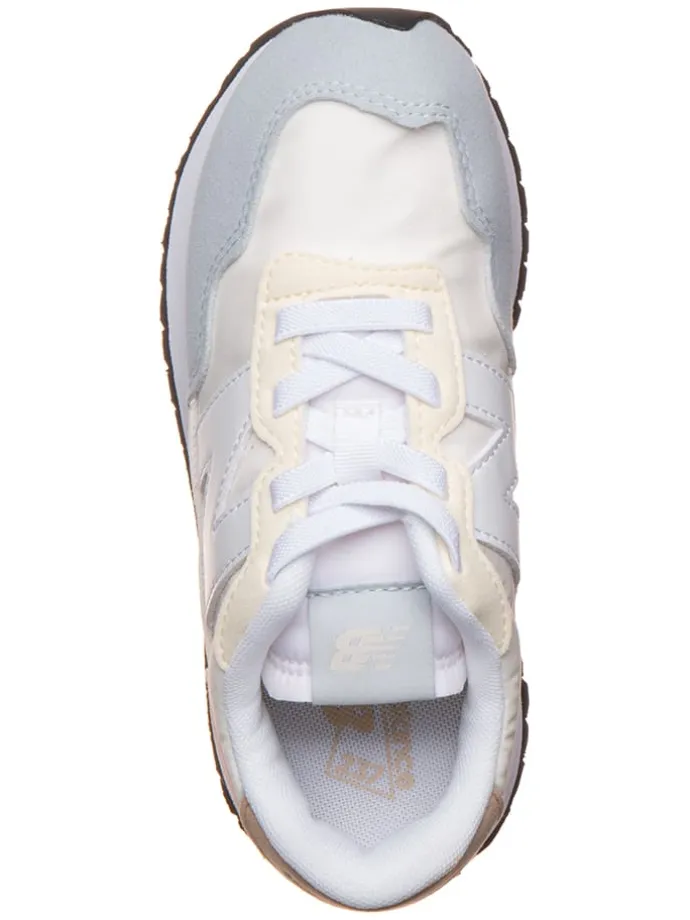 Sneakers "237" in Creme/ Rosa/ Hellblau