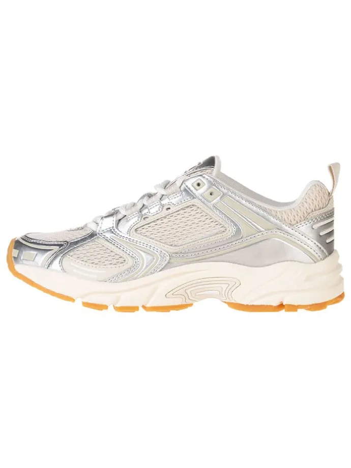 Sneakers "ARCHIVE'97" in Silber/ Creme