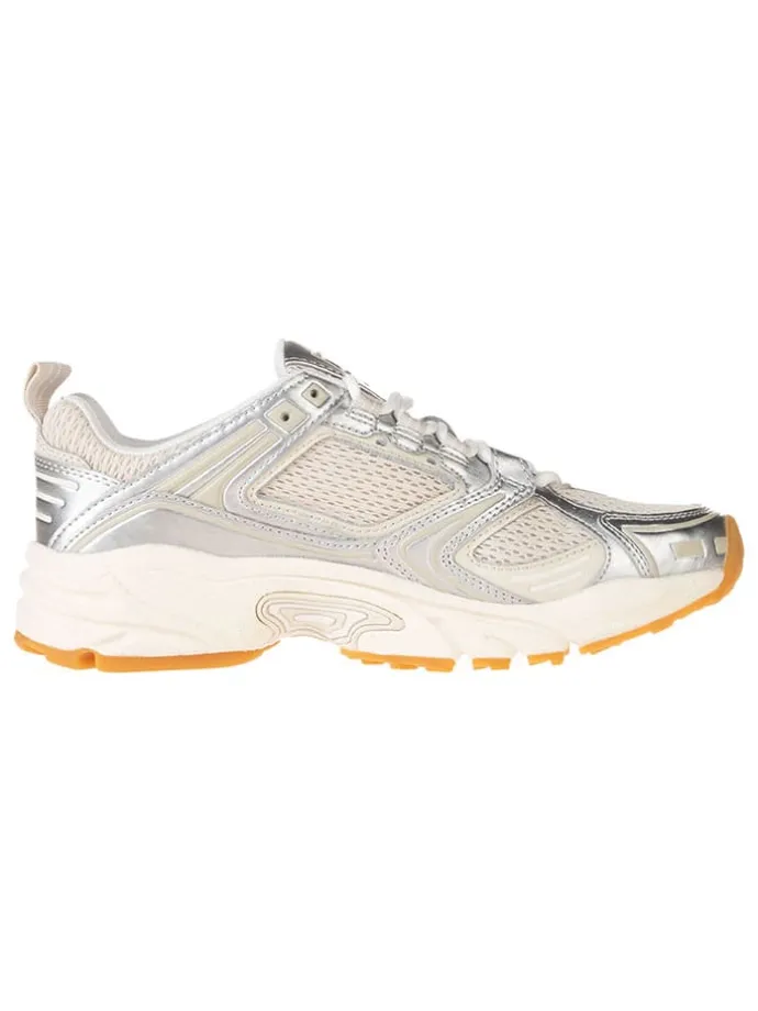 Sneakers "ARCHIVE'97" in Silber/ Creme