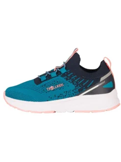 Sneakers "Balestrand" in Blau/ Schwarz/ Rosa