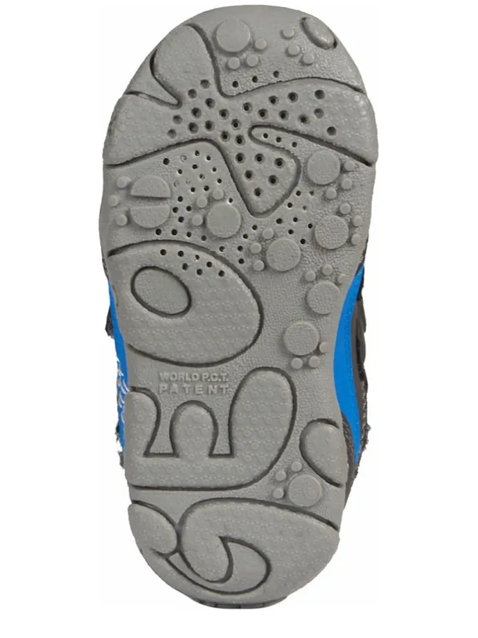 Sneakers "Balu" in Grau/ Dunkelblau