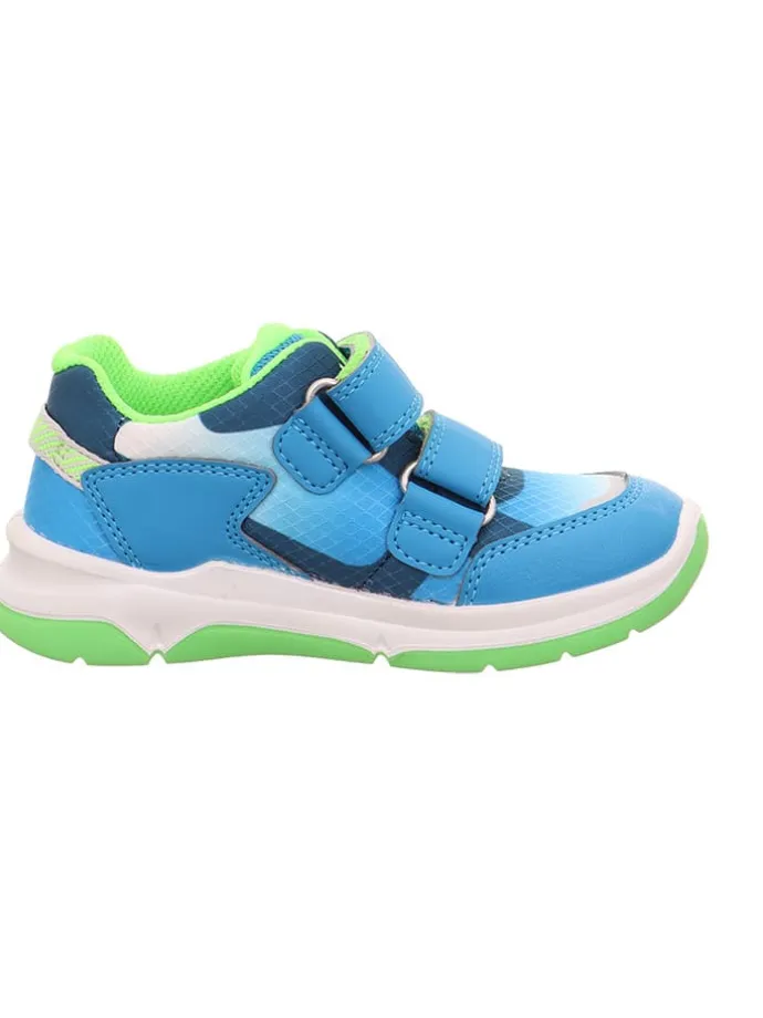 Sneakers "Cooper" in Blau/ Grün/ Weiß