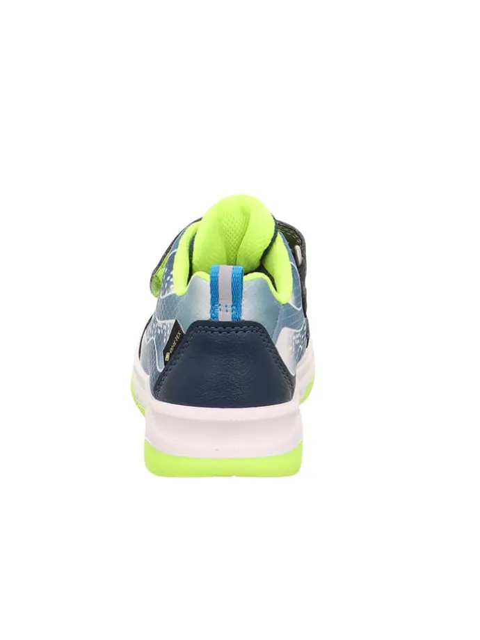 Sneakers "Cooper" in Dunkelblau/ Grün/ Weiß