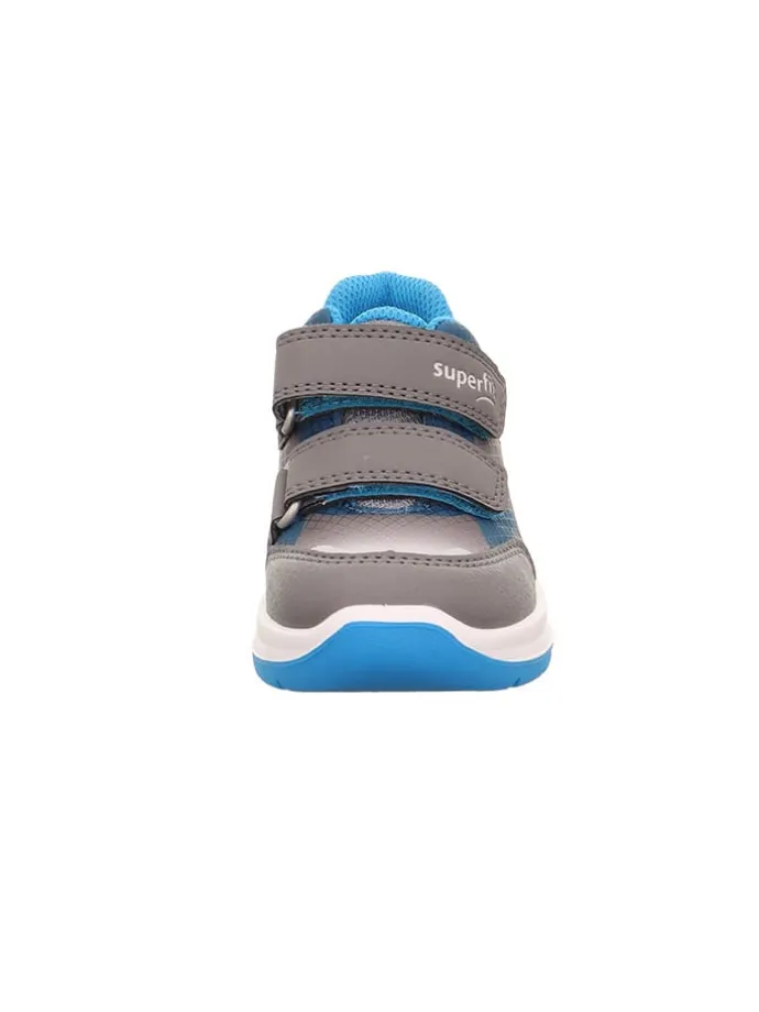 Sneakers "Cooper" in Grau/ Weiß/ Blau