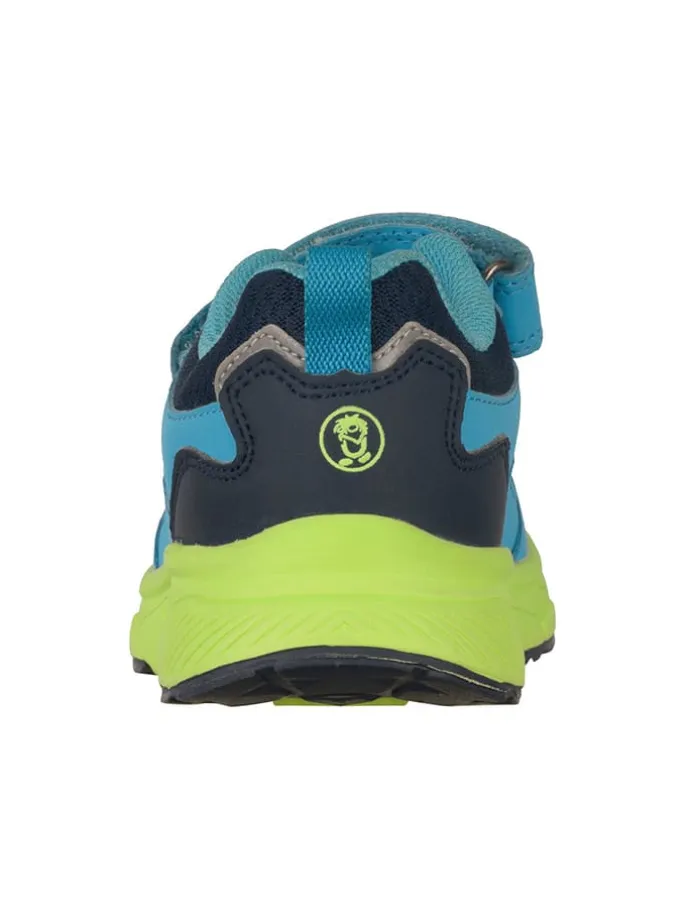 Sneakers "Haugesund" in Blau/ Schwarz/ Grün