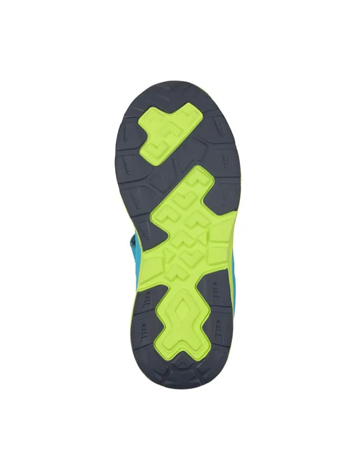 Sneakers "Haugesund" in Blau/ Schwarz/ Grün