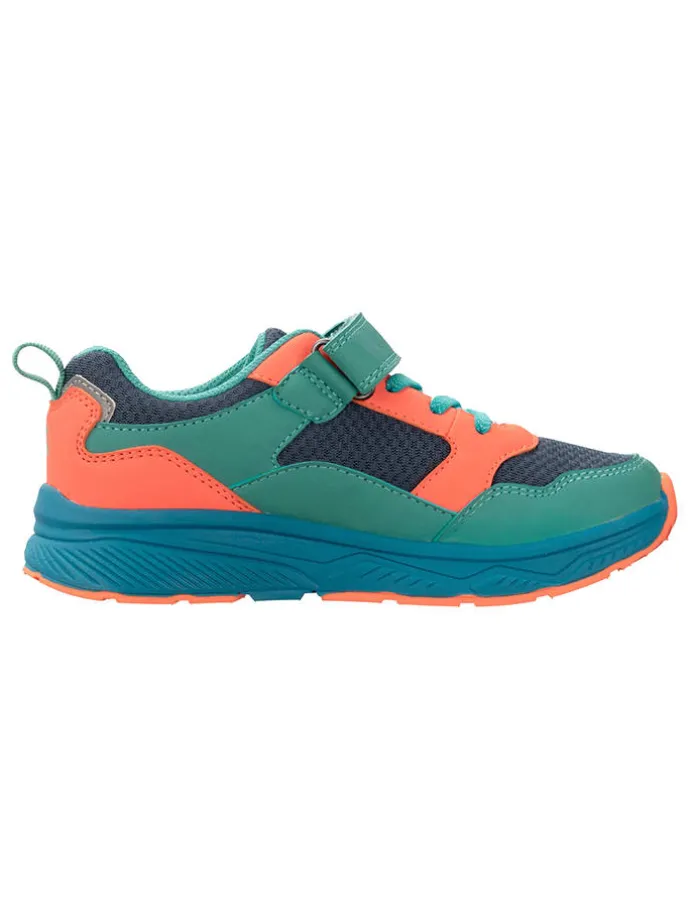 Sneakers "Haugesund" in Grün/ Orange
