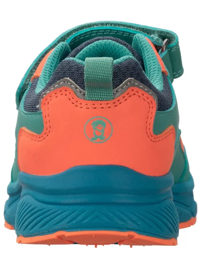 Sneakers "Haugesund" in Grün/ Orange