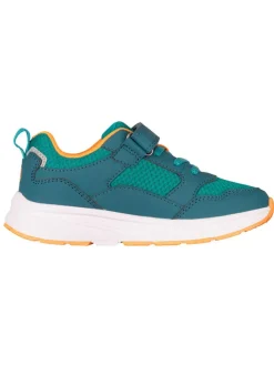 Sneakers  "Haugesund" in Grün/ Orange
