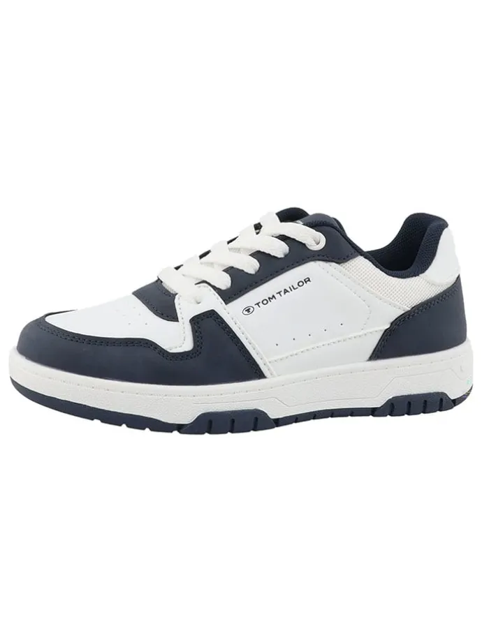 Sneakers in Dunkelblau/ Weiß
