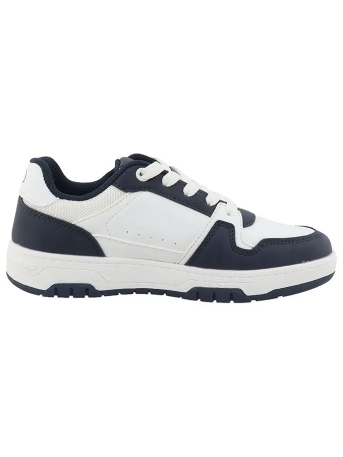 Sneakers in Dunkelblau/ Weiß