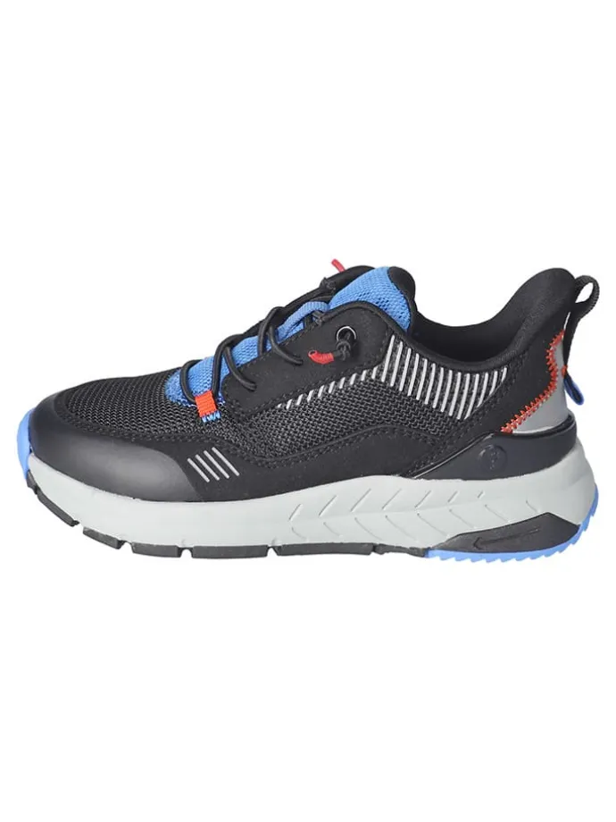 Sneakers in Schwarz/ Blau