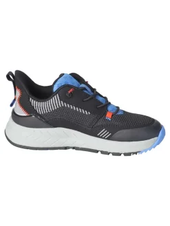 Sneakers in Schwarz/ Blau