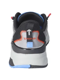 Sneakers in Schwarz/ Blau