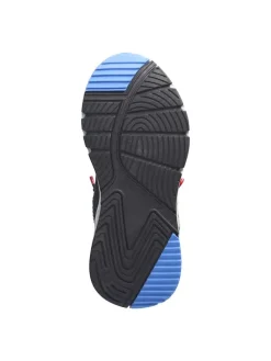 Sneakers in Schwarz/ Blau