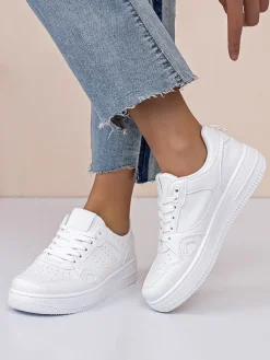 Sneakers in Weiß