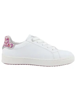 Sneakers in Weiß/ Bunt