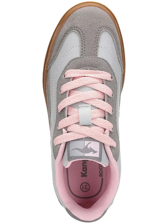 Sneakers "K-GK Creepin" in Grau/ Weiß/ Rosa