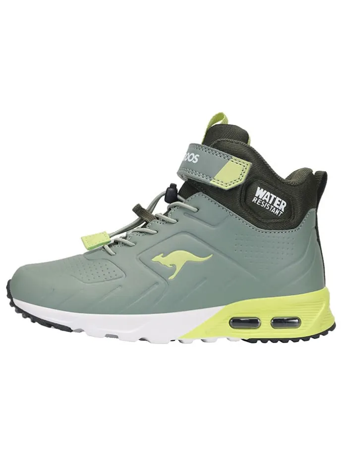 Sneakers "KX-Molbo Mid EV" in Grau/ Gelb
