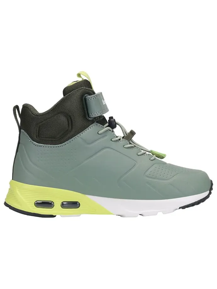 Sneakers "KX-Molbo Mid EV" in Grau/ Gelb