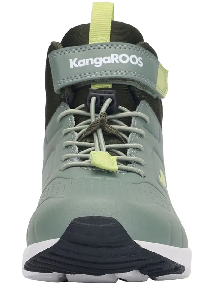 Sneakers "KX-Molbo Mid EV" in Grau/ Gelb