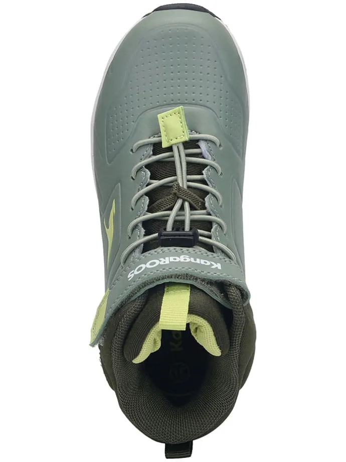 Sneakers "KX-Molbo Mid EV" in Grau/ Gelb
