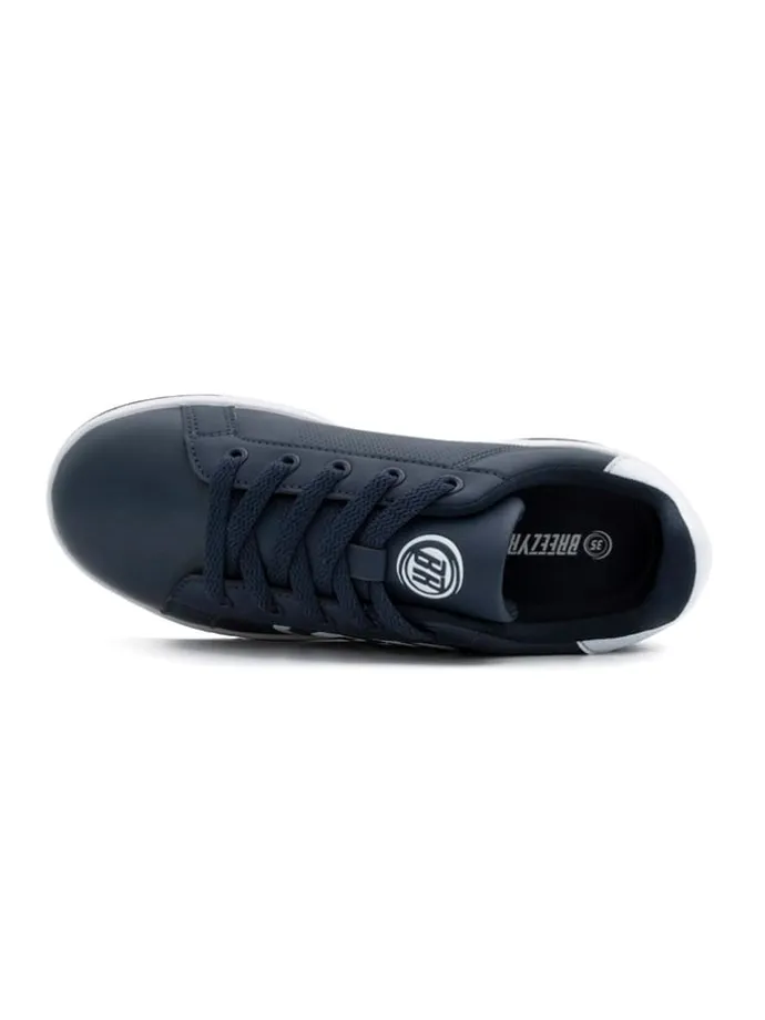 Sneakers mit Rollen in Dunkelblau/ Weiß