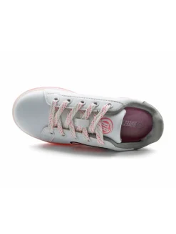 Sneakers mit Rollen in Weiß/ Rosa
