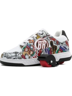Sneakers mit Rollen in Weiß/ Bunt