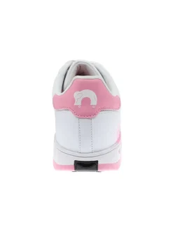 Sneakers mit Rollen in Weiß/ Rosa/ Bunt
