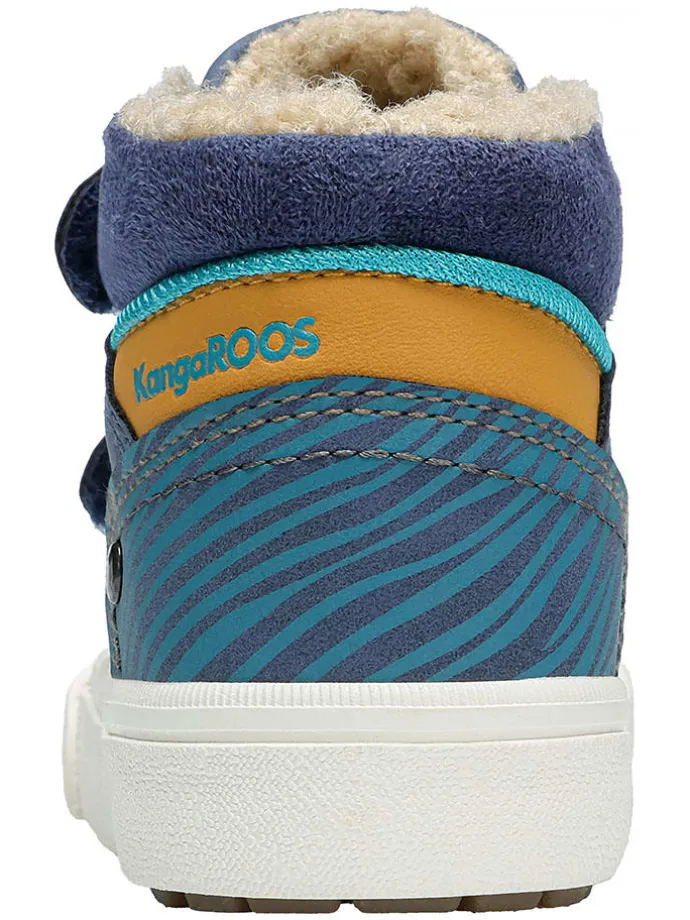 Sneakers "Primo V" in Blau/ Orange